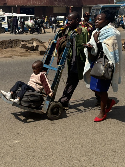 Straatbeeld Nairobi